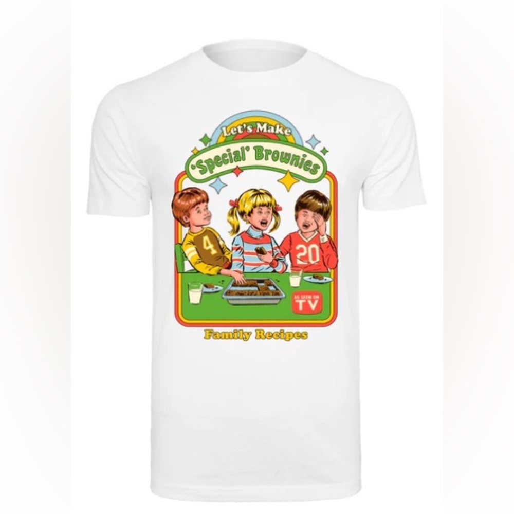 Women’s Let’s Make Special Brownies Graphic Short Sleeve Cotton Tee